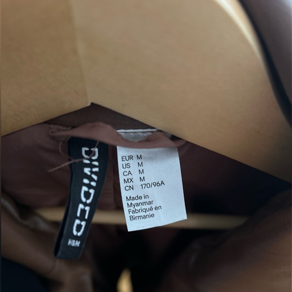 Faux leather trench coat - Picture 3 of 4